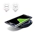 Wireless Charger iPhone Xs Max/XS / XR/X / 8/8 Plus, Samsung Galaxy - Note 9 / S9 / S9 Plus, 8 / S8 / S8 Plus, S7 / S7 Edge / S6 Edge - Universal Qi Compatible Cordless Wirelless Charging Pad