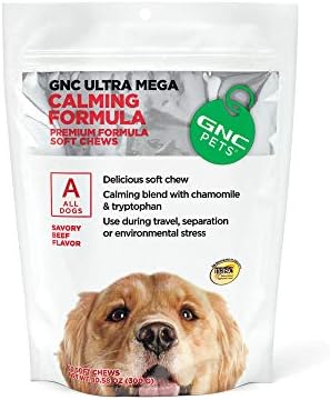 gnc pet calming chews