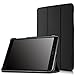 Infiland ZenPad Z10 Case - Ultra Slim Tri-Fold Smart Case Cover for ZenPad Z10 Model# MSQP001/ ZT500KL 4G LTE 9.7-inch Tablet, Black