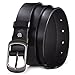 TUNGHO Simplicity Leather Belts For Women Polished Buckle Plus Size XXL (L, 41