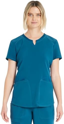 Amazon.com: Healing Hands Scrubs for Women Mock Wrap Neck Top 2