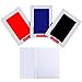 PChero 3 Packs Large Size Multi Color Baby Handprint and Footprint Ink Pad for Newborn Registry Baby Shower Family Keepsake, Pet Paw Inkless Print Kit