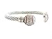 Baseball Clear Crystals Red Stitching Fashion Cuff Bracelet Sports Jewelry