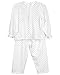 Laura Dare Little Girls Rosebud Jersey 2-pc Long Sleeve Pajama Set, 2t - 6X