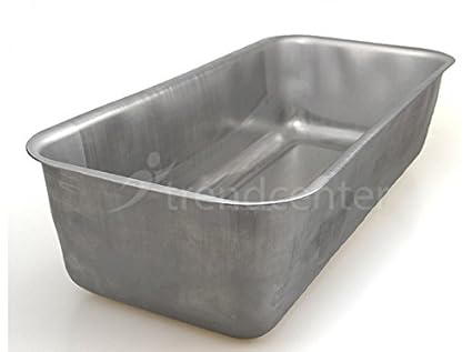 Leberkäsform Edelstahl 350x140x90mm Fleischkäse Kuchenform Backschale Backform, Wunsch:3 Stück