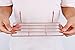 Simmer Stone Rose Gold Straight Shelf for Wire Wall Grid Panel, Flower Pot Display Shelf Rack, Wire Organizer Storage for Wall Decor, Size 9.8