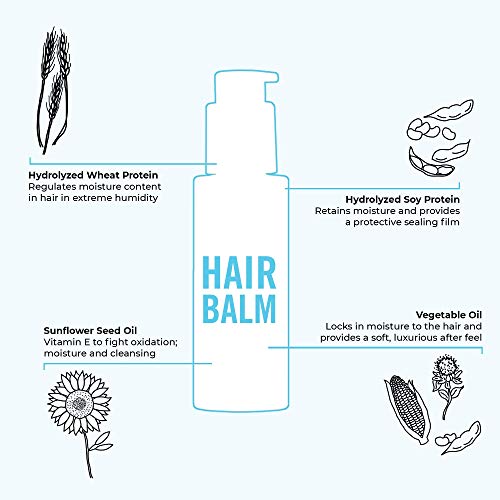 Hairstory Leave In Conditioning Balm for Curly Hair & Frizziness