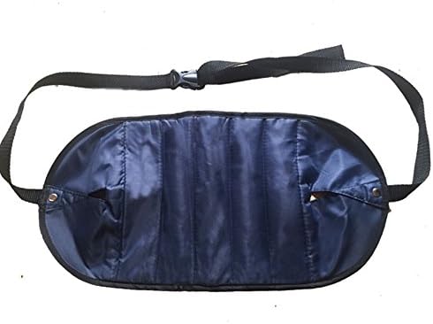 Dark Blue Portable Footrest Folding Carry-on Relax Pillow Flight Seat Use It In Office, School, Bus, Train, Long-distance Subway Or Airplane Trip.enjoy Your Time During Using