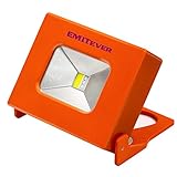 Emitever Camping Light Portable Flood Light 10W USB Power Bank with 4400mAh Rechargeable Battery for Outdoor Traveling Camping Hiking Fishing