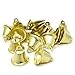 Honbay 20PCS 38mm/1.5inch Gold Jingle Bells Bridal Bells Decoration Bells Christmas Bells for Dog Potty Training, Housebreaking, Making Wind Chimes,Christmas Wreath and etc