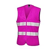 Result Core Womens/Ladies Sleeveless Hi Vis Vest (10 US) (Fluorescent Pink)