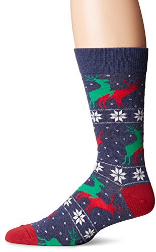 Socksmith Naughty Reindeer Games Men's Holiday Crew Socks