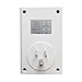 timer switch socket, multi function digital programmable timer switch socket electrical plug infinite loop 15A/dm2 , 1800W (1 pack)