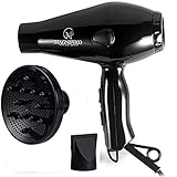 ionic hairdryer Professional Hair Dryer 1875W Blow Dryer Fast Drying for healthy and shiny,non frizzy hair
