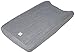Burt's Bees Baby - Changing Pad Cover, Super Absorbent Knit Terry, 100% Organic Cotton for Standard 16" x 32" Changing Pads (Heather Grey) primary