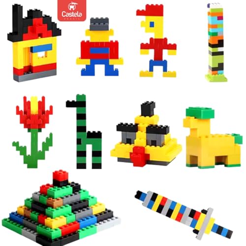 Brinquedo Blocos De Montar Educativo 1000 Peças Castela