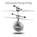 ECVILLA [Speed Running] RC Toy, Mini Infrared Induction Flying Ball, RC Drone Helicopter Ball with LED Flashing Lighting for Kids, Teenagers