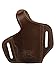 New Barsony Brown Leather Pancake Gun Holster for Mini/Pocket 22 25 32 380