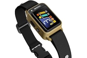 AKUVU Dog Bark Collar-Rechargeable Smart Barking Collar- Anti Bark Training Collar with Adjustable Sensitivity Beep Vibration Shock- Bark Shock Collar for Small Large Medium Dogs