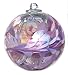 Witch Ball Lavender Lilly™ Iridized by Iron Art Glass Designs