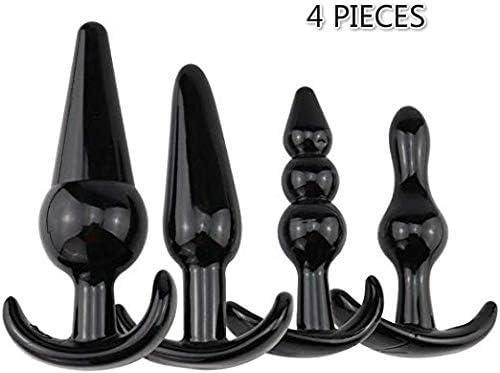 Silicone Plug Set Toy Training Kit Suction Beads for Comfortable Long-Term Wear 4 Small Plugs