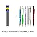 WXJ13 240 Pack 0.5 mm HB Lead Refills Mechanical Automatic Pencil Leads Refill with 1 Plastic Storage Box, 20 Tubes (0.5 mm)
