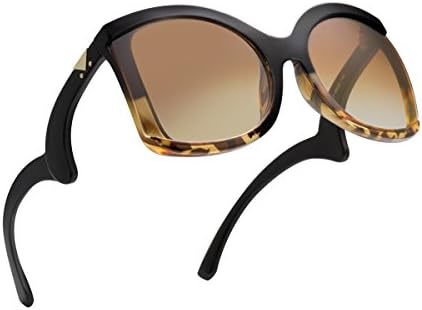 Sunglasses for Women RAYSUN Oversized Square Sunglasses Multi Tinted Frame Fashion Modern Shades 100% UV Protection Eyewear