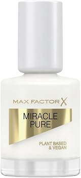 Max Factor Miracle Pure Nail Colour Coconut Milk 155 Nail Polish 12ml