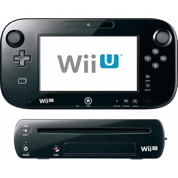 Amazon.com: Nintendo Wii U Console 32GB Basic Set - Black (Renewed
