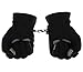 knolee Men&Women Winter Glove Outdoor Warm Fleece Gloves With TouchScreen,Black L