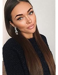 Pendientes de gota con diseño de araña en color transparente, en color dorado vintage.