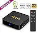 SCSETC Newest Android TV Box DDR4 4G+64GB,4K Android 8.1 H.265 64bit Media Streaming Player Smart Box with Wireless, Support Media,music,photo..(Black)