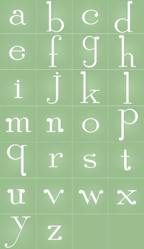 Wooden Wall Letter Hanging Initials Letter: A - Thumbnail 3