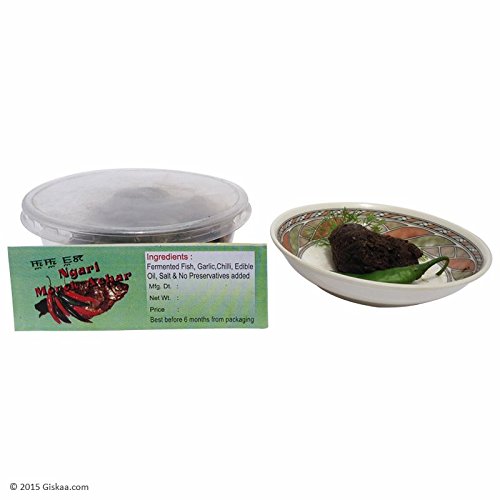 GISKAA Ngari Morok Pickle (Fermented Fish and Chilli Pickle)-250 g-(Non-Veg)