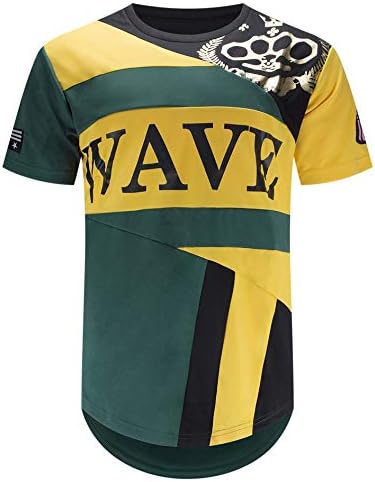 Mens Hipster Hip-Hop Premium Tees - Stylish Longline Fashion Jersey T-Shirt Cartel
