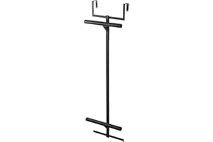 Yamazaki Home Tower Backpack Over The Door Hanger for Closet Or Bedroom, Two-Tiered Bookbag Metal Storage Rack, Easy Installation - Steel