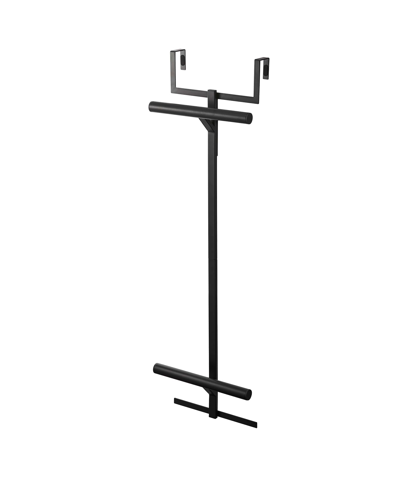 Home Tower Backpack Over The Door Hanger for Closet Or Bedroom, Two-Tiered Bookbag Metal Storage Rack, Easy Installation - Steel