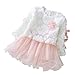 YOMIYOKA Baby Girls 6M - 3Y Two Piece Suit Outerwear and Dresses (1 Year, Pink)