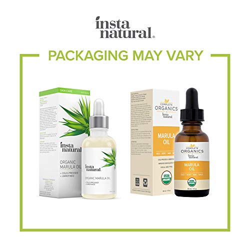 Organic Marula Oil - 100% Pure, Non GMO, Cold Pressed, Unrefined, Moisturizing and Balancing for Hair, Body, Hands or Cuticle & Normal to Oily Skin - Complete Organics by InstaNatural - 1 oz - Thumbnail 5