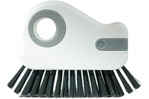 2in1 Groove Cleaning Brush, Multi-Functional Door and Window Recess Cleaning Brush, one Brush for Multiple uses to Easily Cle