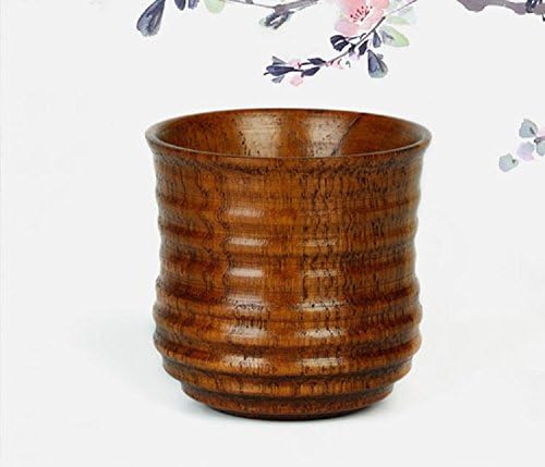 Gold butterfly@ Wood Wooden Milk Mug High Quality Souvenir Tea Cup Barrel Drink Mugs