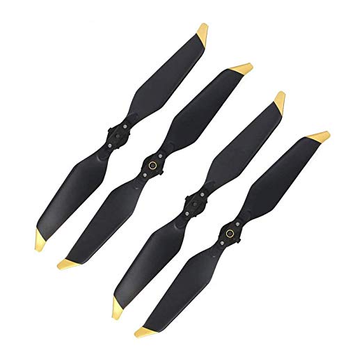 Tamlltide-Mavic-Pro-Geraeuscharme-Propeller-DJI-Mavic-Pro-DJI-Mavic-Pro-Platinum-Geraeuscharme-Schnellspanner-2-Paar-Goldband
