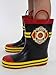Fireman Firefighter Boys Girls Costume Style Rain Boots (Toddler/Little Kid)