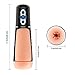 Sucking Male Masturbator Cup with 5x10 Suction Vibration Functions for Blended Orgasm, PALOQUETH Ultra-Soft Detachable Stroker Rechargeable Adult Sex Toy for Men Masturbation