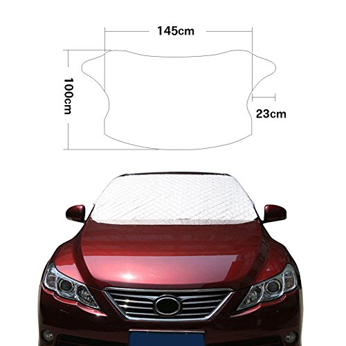 image for Windshield Snow Cover,ZOTO Windshield Cover for Ice and Snow,Universal