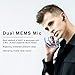 PHITRIC True Wireless Earbuds with Charging Case, Wireless Bluetooth 5.0 Earbuds Wireless Earphones Water Resistant 30Hrs Playtime Best Sport Earbuds 3D Stereo & Bass Sound with Built-in Mic -A801