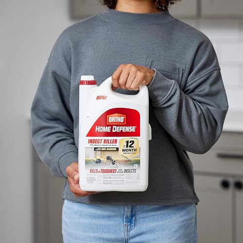 ORTHO HOME DEFENSE INSECT KILLER FOR INDOOR AND PERIMETER REFILL2, CONTROLS ANTS, ROACHES, SPIDERS AND MORE, 1 GAL