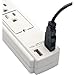 Tripp Lite 6 Outlet Surge Protector Power Strip 6ft Cord 990 Joules Dual USB Charging LED & INSURANCE (TLP606USB)
