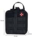 Infityle EMT Pouch - Tactical MOLLE Rip-Away 1000D Nylon Medical Utility Bag with Buckle Strap IFAK Pouches - Free Bonus First Aid Patch and Shear (Tan)
