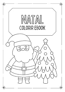 Livro Ebook Colorir Natal